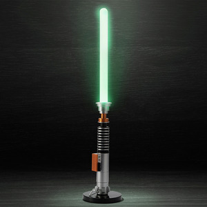 UKONIC Star Wars Luke Skywalker Green Lightsaber Table Lamp with USB Power