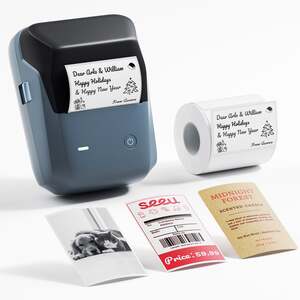 NIIMBOT B1 Pro 300dpi Bluetooth Label Printer with Label Roll