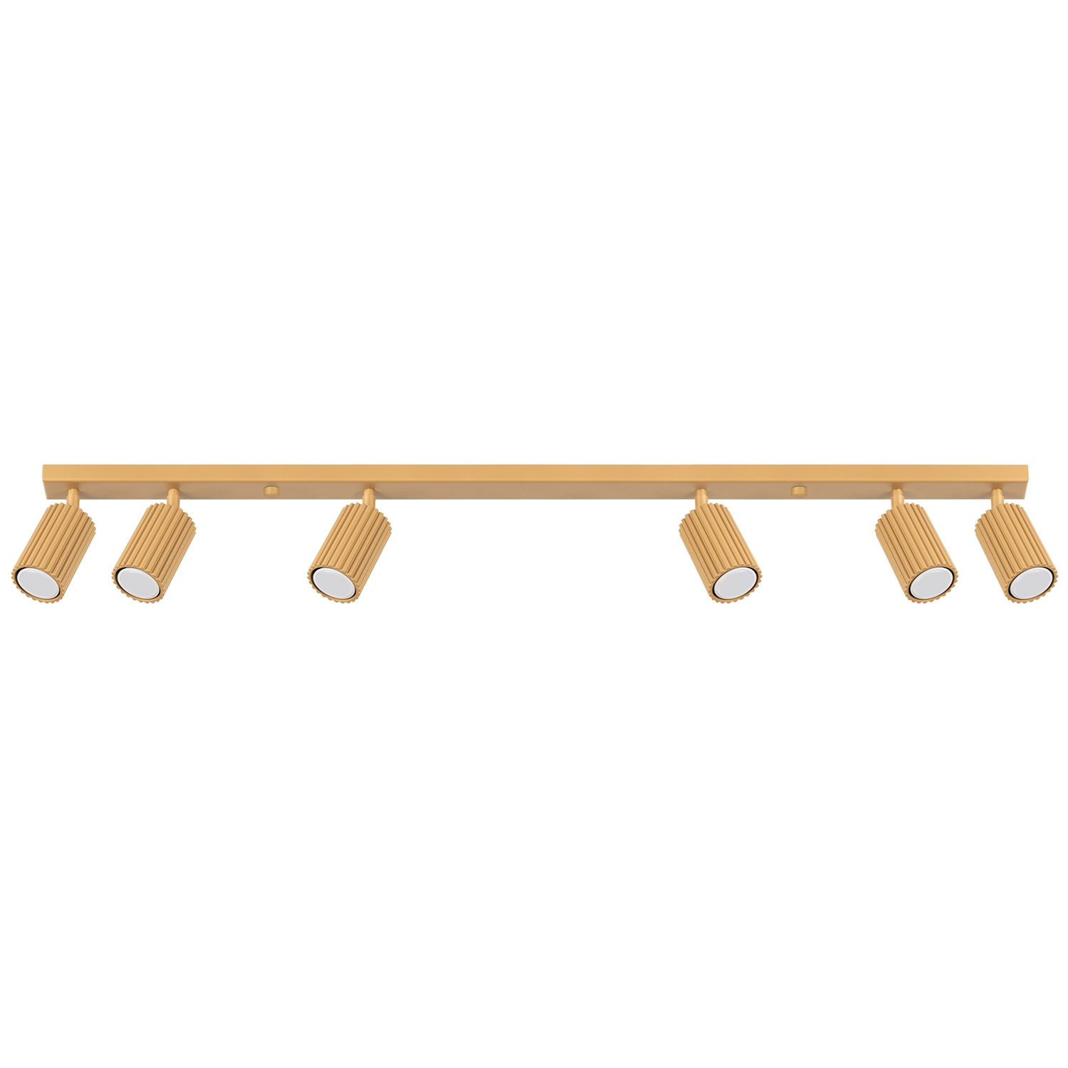 Sollux Lighting Ceiling Lamp Karbon 6L Gold - Golden