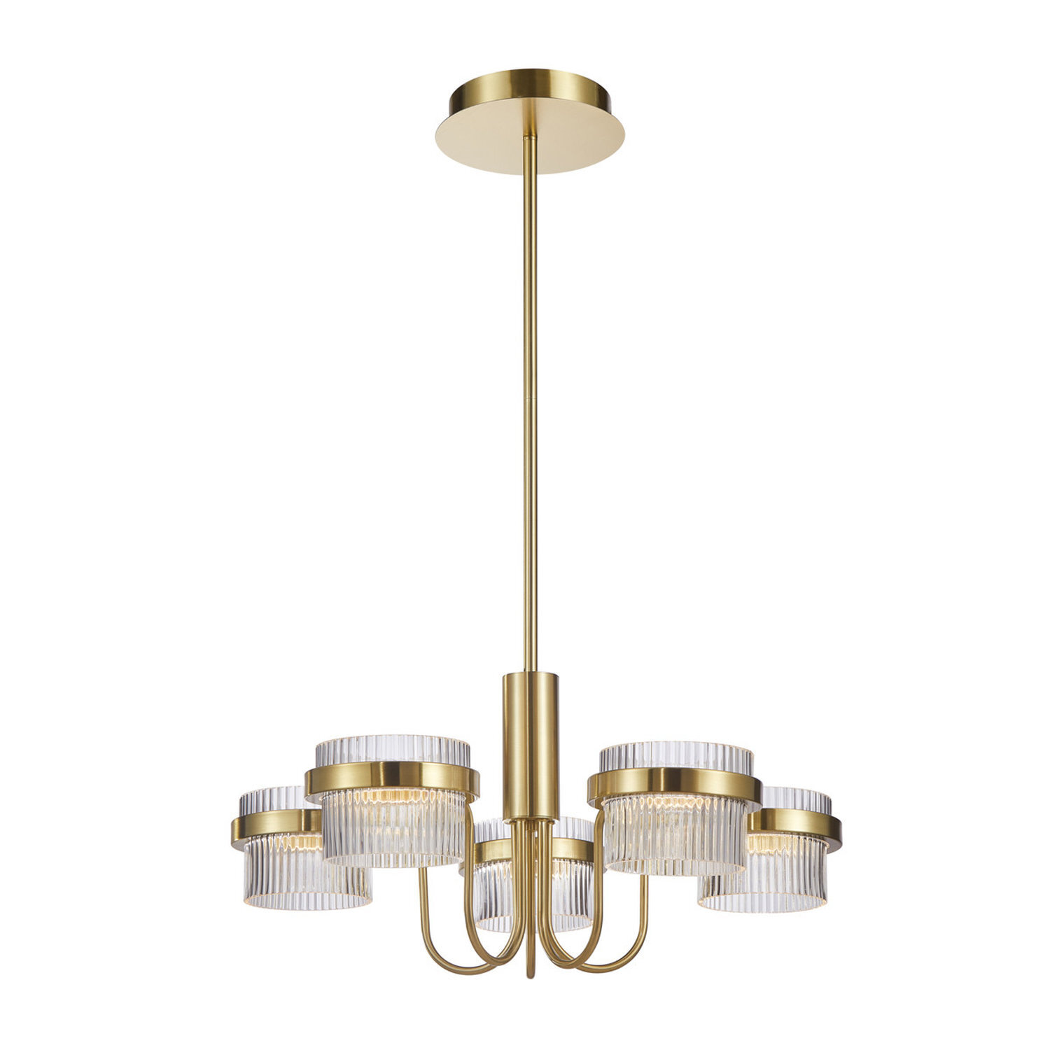 Italux Lighting Tiara Pendant Light Gold - Gold