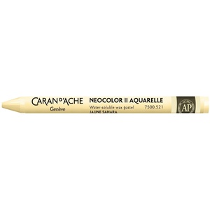 Neocolor II Water Soluble Wax Pastel - Sahara Yellow 521
