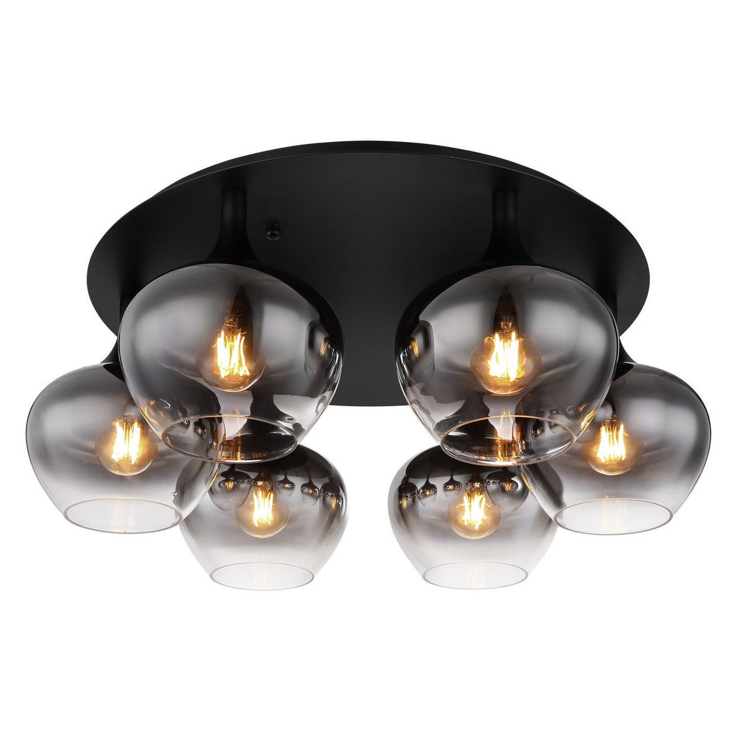 Globo Lighting Maxy Ceiling Light Black