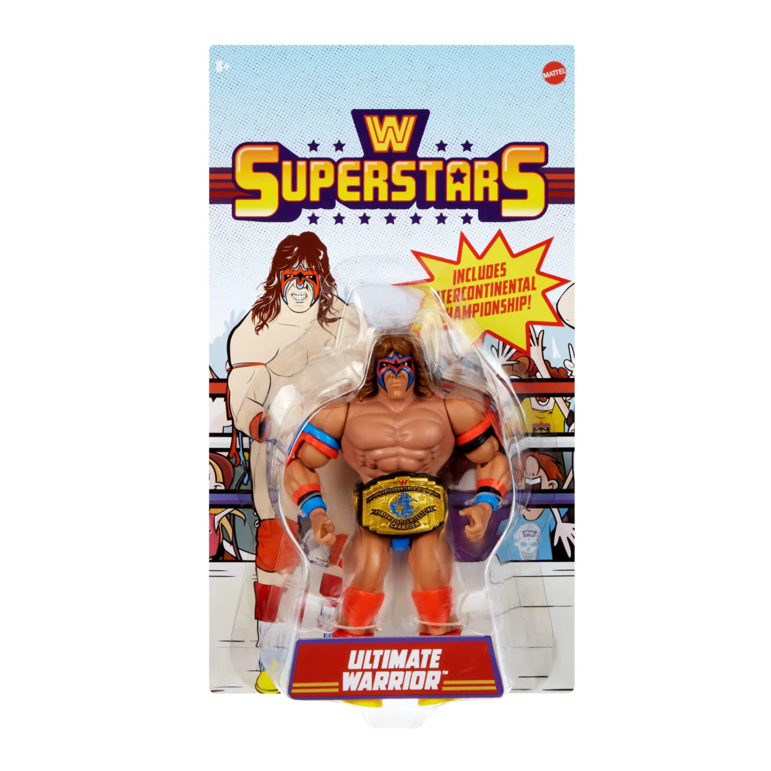 Mattel WWE Superstars Series 15 Ultimate Warrior Action Figure