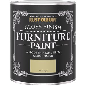 Rust-Oleum Gloss Furniture Paint Silver Sage