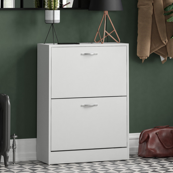 2 Drawer Shoe Cabinet