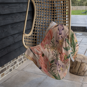 Tropical Flamingo Blanket