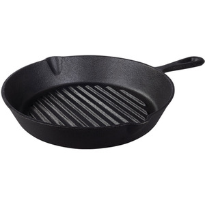 Tramontina Pre-seasoned Cast Iron Griddle Pan 26cm (1.65l)