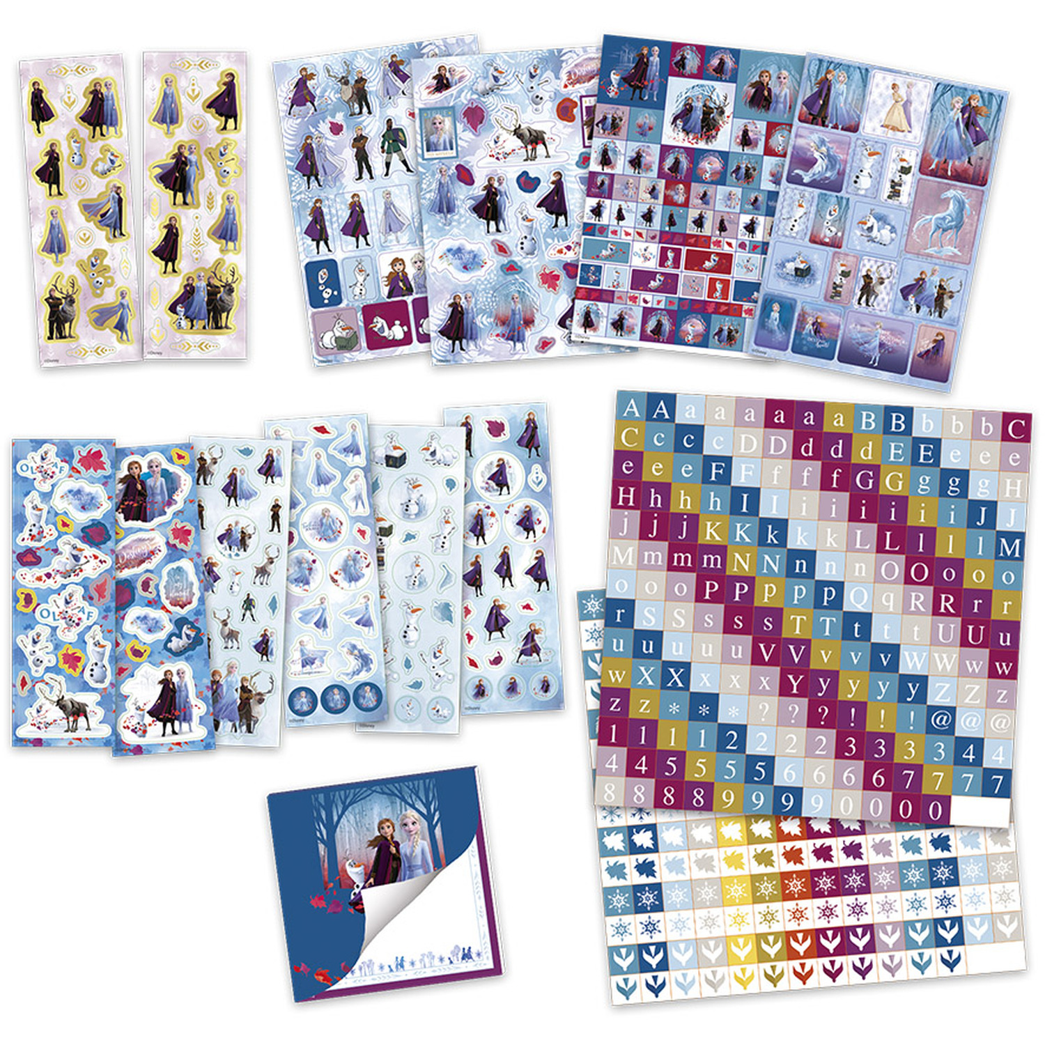 Disney Frozen Sticker box - Teal