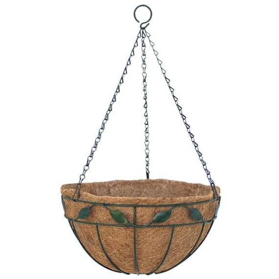 Hanging Basket Leaf Design