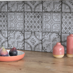 Moroccan Style Self Adhesive Wall Tiles