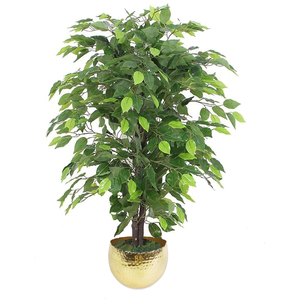 Artificial Ficus Tree Plant Extra Bushy Leaf Style