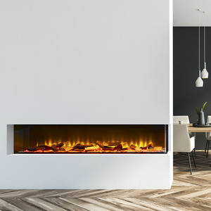 Acantha Aspire 150 Corner View Media Wall Electric fire