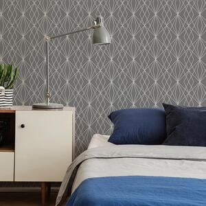 Fresco Laser Geometric Wallpaper