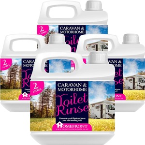 Caravan and Motorhome Pink Toilet Rinse Solution