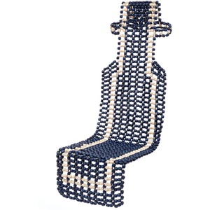 Blue Wooden Beaded Car Seat Covers Comfortable Seat Cushion shot 5729753