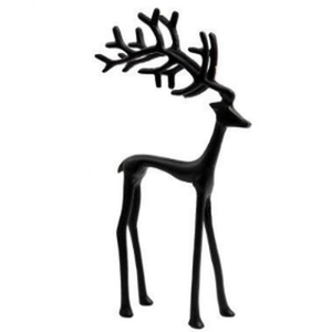 Black Reindeer Decoration