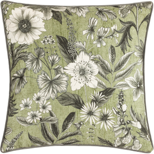 Harlington Botany Floral Piped Cushion