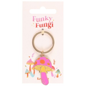 Funky Fungi Mushroom Keyring