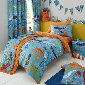Ocean Friends Kids Bedding Duvet Cover Set