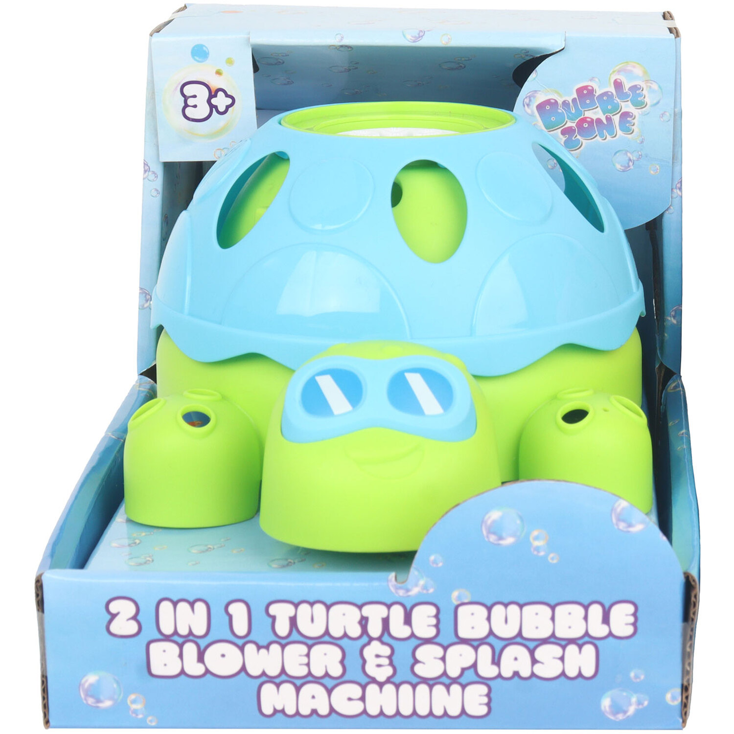 2 in 1 Turtle Bubble Blower and Splash