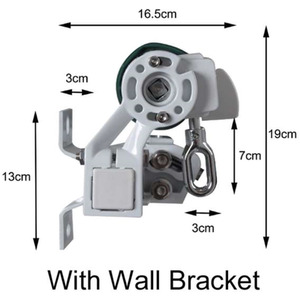 Green and White Electric Retractable Awning 3m x 2.5m shot 7447526