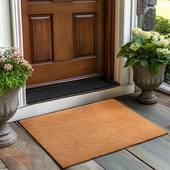 PVC Coir Non-Shed Synthetic Doormat