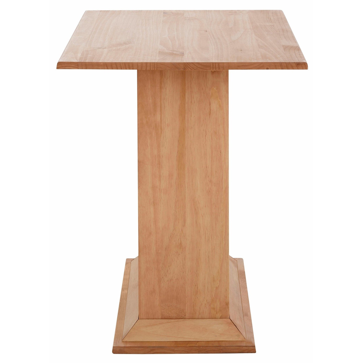 Sara Fixed Top Dining Table - Stain Wax