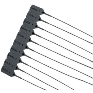 50 Tamper Proof Security Tags - GREY