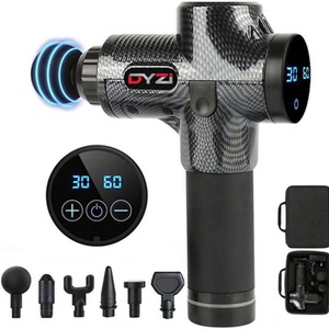 Handheld Massage Gun 30 Speeds 6 Heads Portable Muscle Reliever