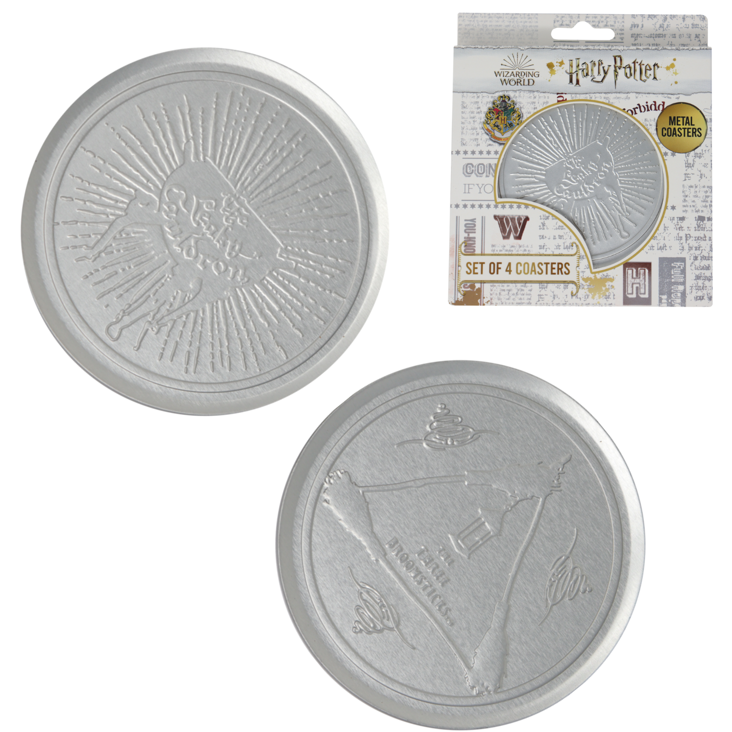 Image of Harry Potter Set of 4 Embossed&hellip;