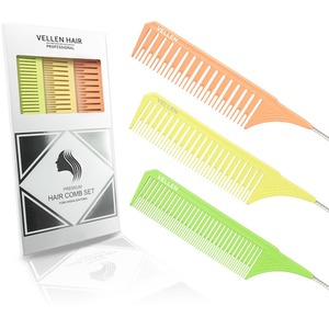 Weave Tail Comb Set of 3