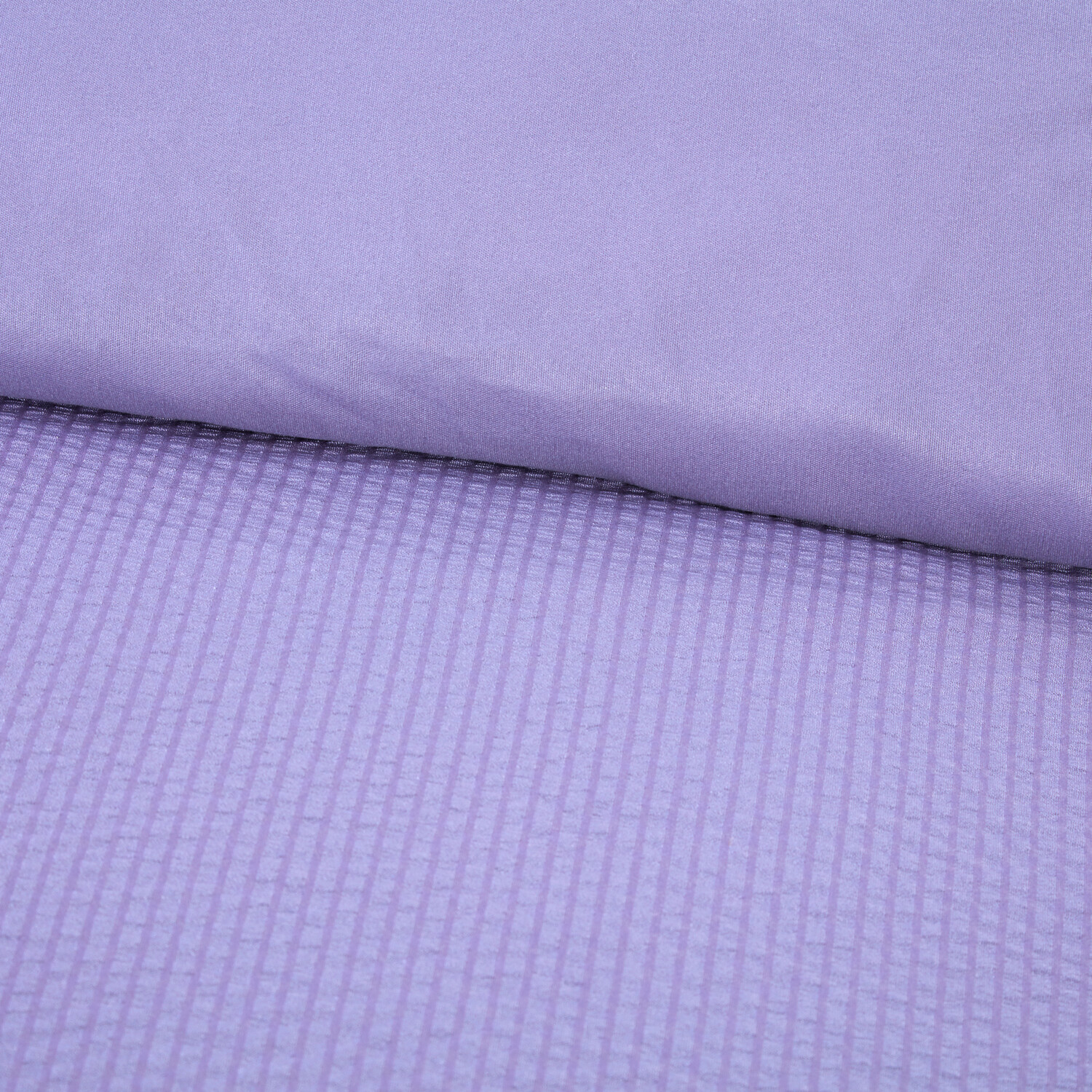 Mini Seersucker Duvet Set - Purple
