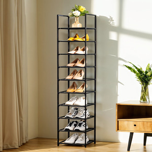 Livingandhome 10-Tier Entryway Shoe Rack