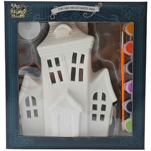 Paint Your Own LED Haunted House Kit