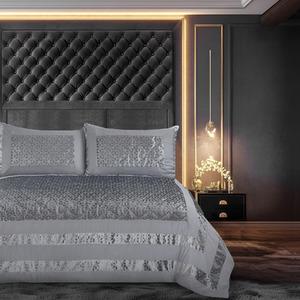 Soft Touch Geometric Throw Set