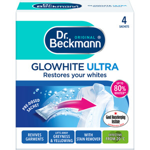 Dr Beckmann Glo White Ultra Fabric Whitener Sachets