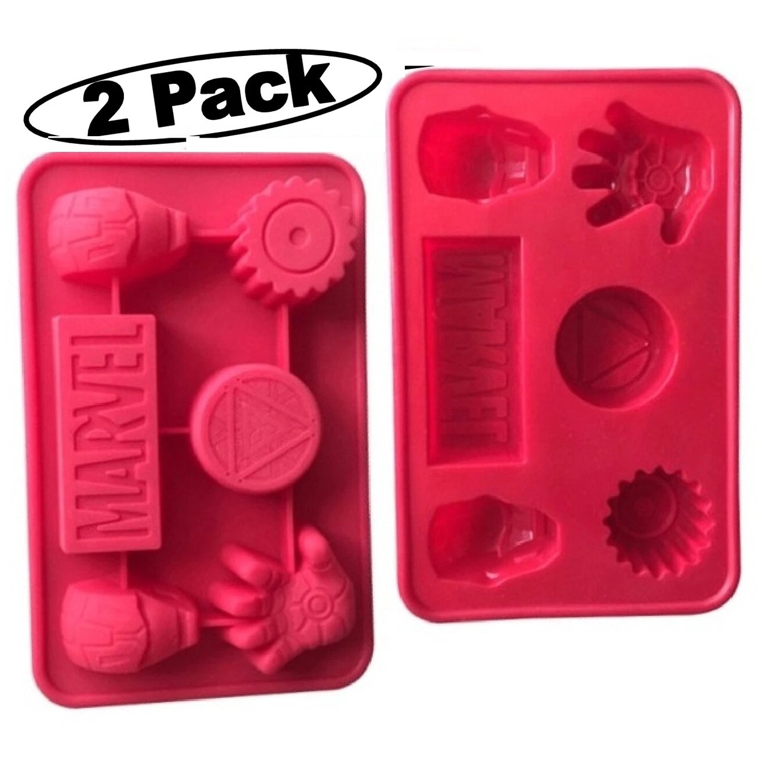 thumbnail image 2 of Avengers Chocolate Candy Lollipop Mold - Food Safe Plastic For DIY Treats 2 of 12