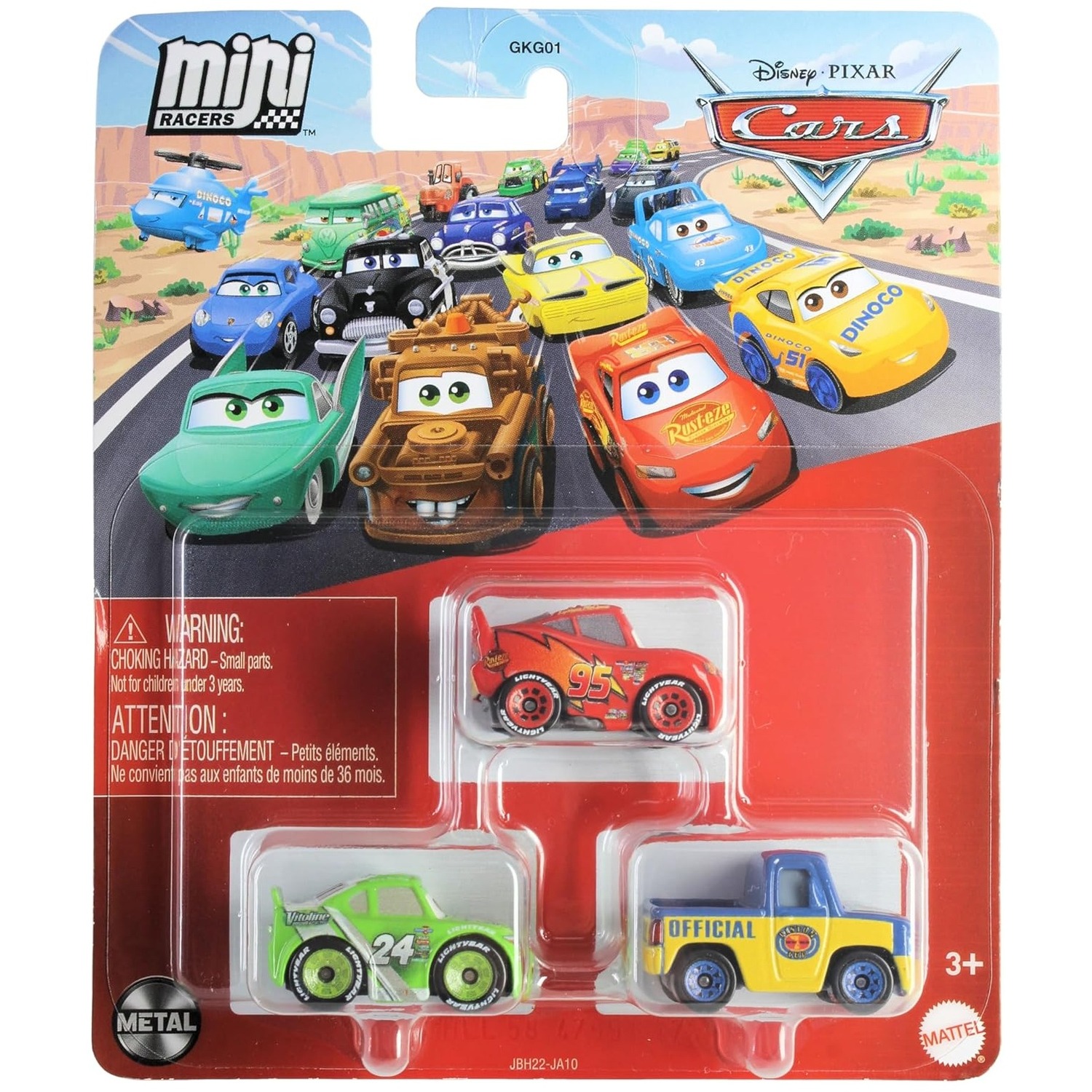 Pixar Cars Mini Racers Pack of 3