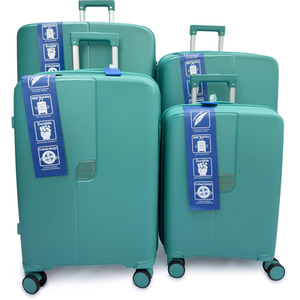 4 Piece Hard Shell Luggage Set Expandable Lightweight TSA Lock 360 Wheels