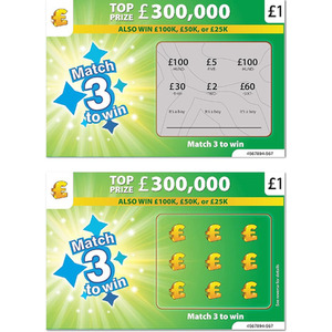 Set of 6 - It's a Boy Gender Reveal Scratch Cards