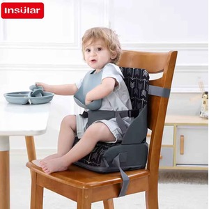INSULAR Portable Foldable Anti Slip Baby Dining Chair