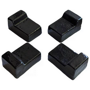 Ceramic BBQ Feet Legs Set 4 Pieces for Grills and Smokers