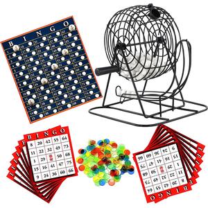 Deluxe Bingo Lotto Traditional Family Party Game Play Set
