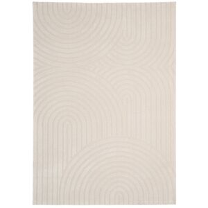 Retro Grooves Plush Pile Rug