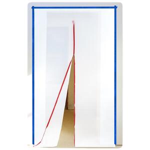 Door Dust Sheet with Zip Doorway Cover for Home Renovation