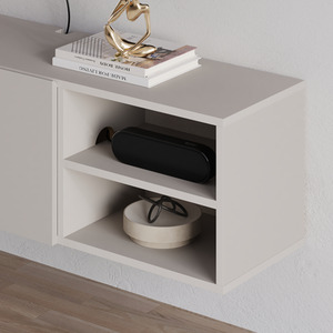 Sandstone Decortie Modern Floating TV Stand for 50 Inch TVs shot 11290105