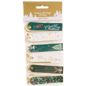 Pack of 12 Gift Tag