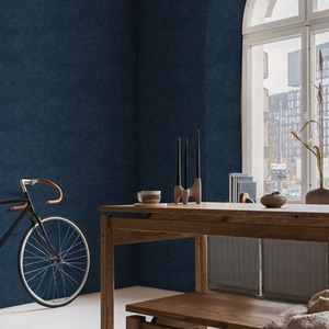 Navy Superfresco Easy Organics Plain Texture Wallpaper shot 11325491