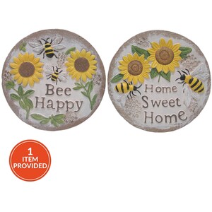 Bees and Sunflowers Stepping Stone