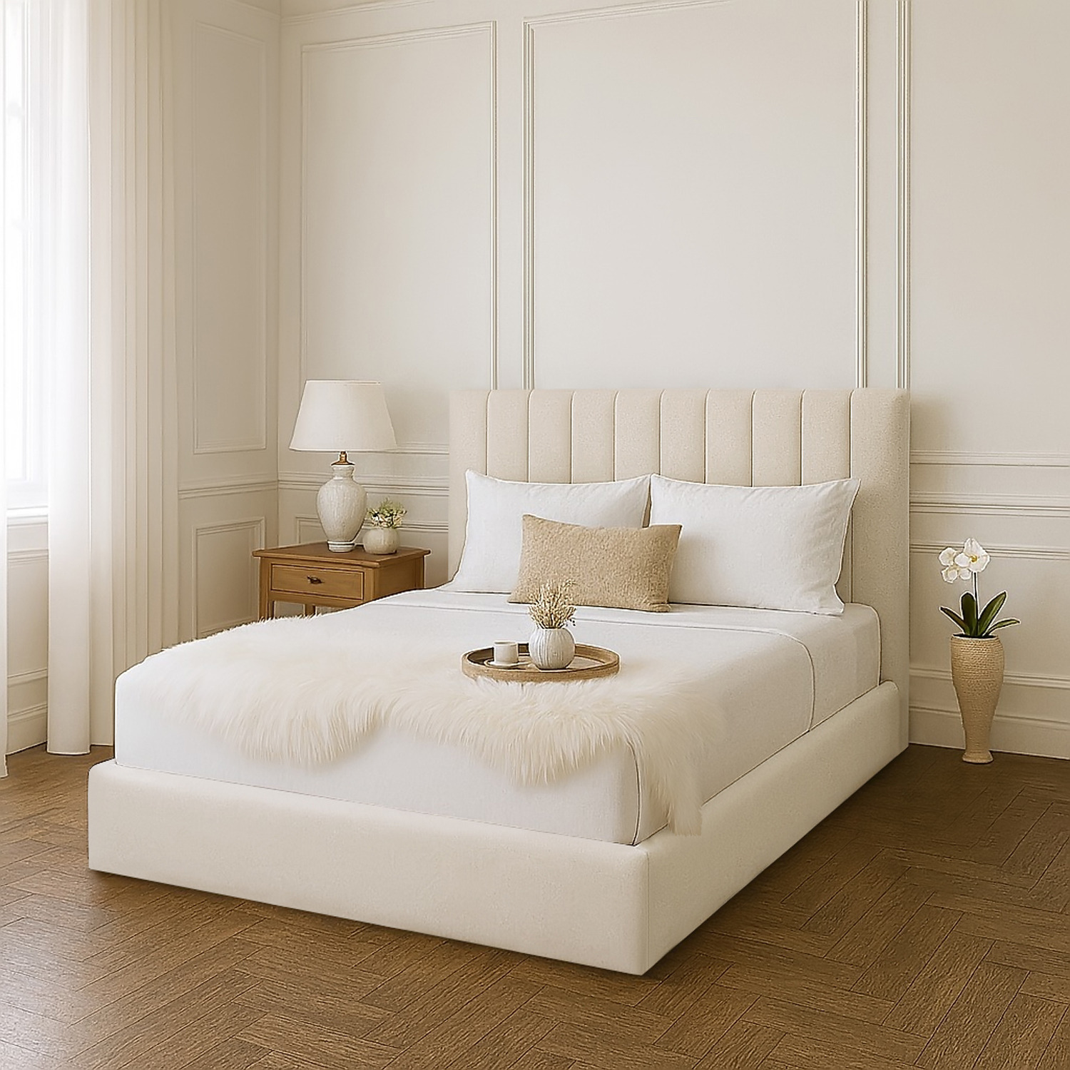 Gloria Bed Frame - Yellow Small Double